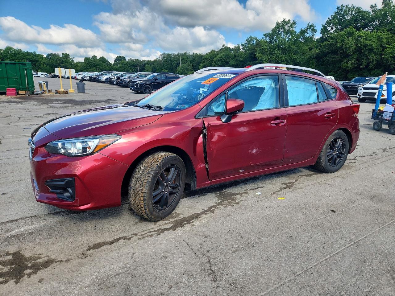 2019 SUBARU IMPREZA PREMIUM | 4S3GTAC67K3757720 | UPCARS