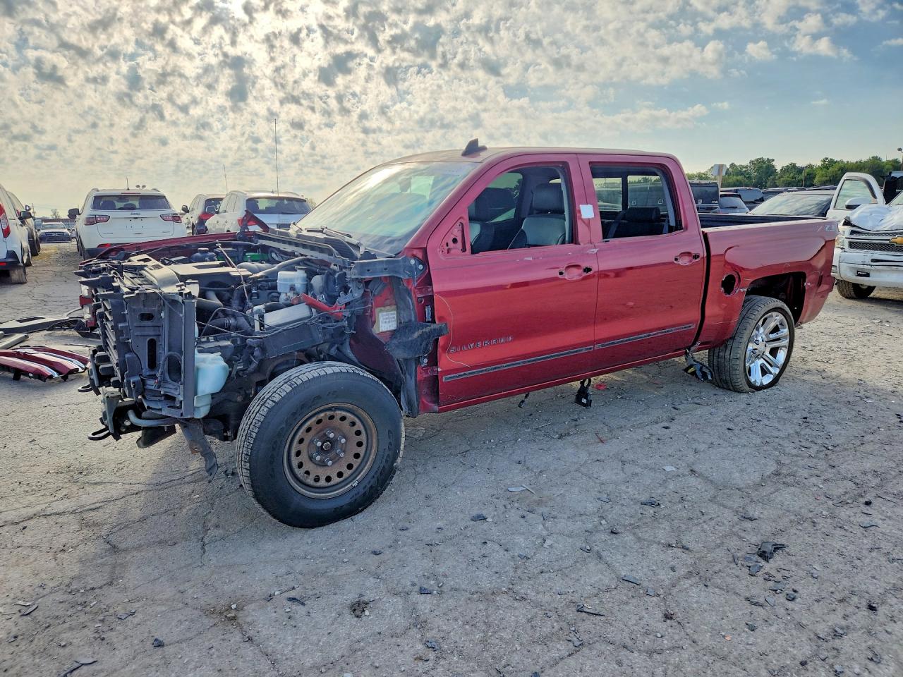 2018 CHEVROLET SILVERADO K1500 LTZ | 3GCUKSEJ5JG376375 | UPCARS