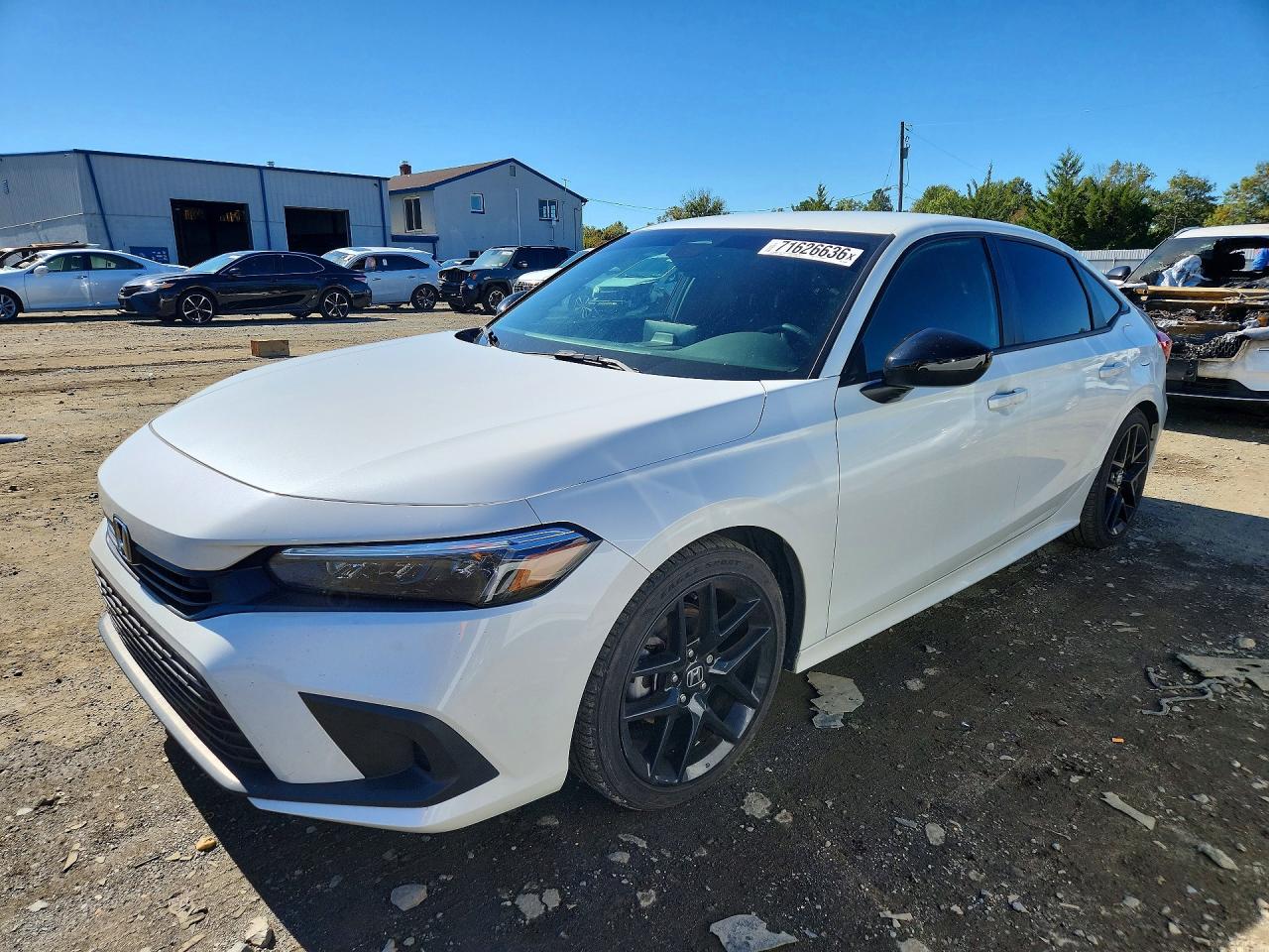 2022 HONDA CIVIC SPORT | 2HGFE2F54NH519986 | UPCARS