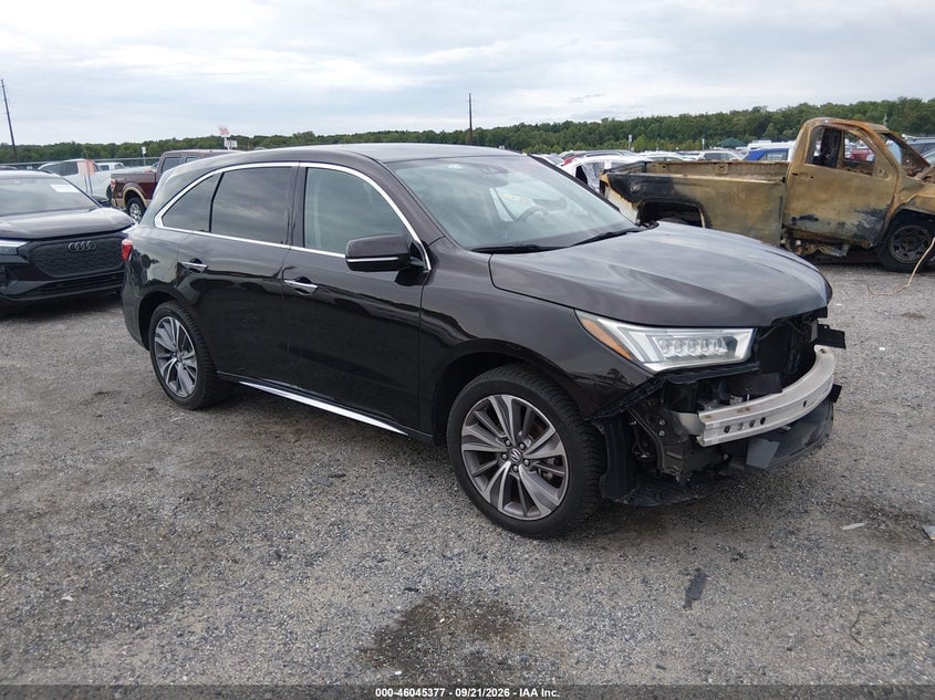 2018 ACURA MDX TECHNOLOGY PACKAGE   ACURAWATCH PLUS PKG | 5J8YD4H53JL024521 | UPCARS