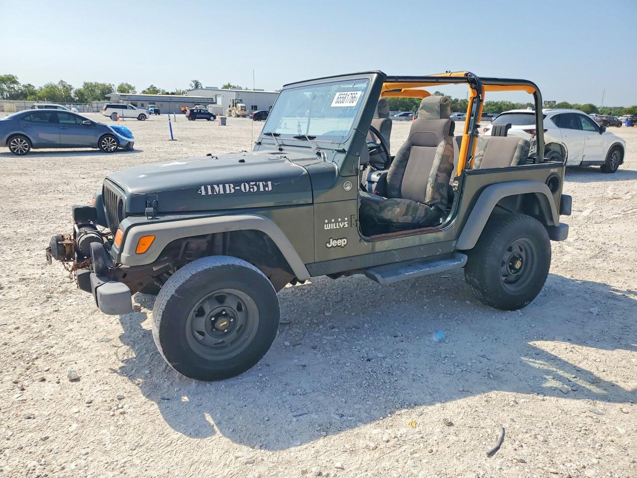 2005 JEEP WRANGLER X | 1J4FA39SX5P309724 | UPCARS