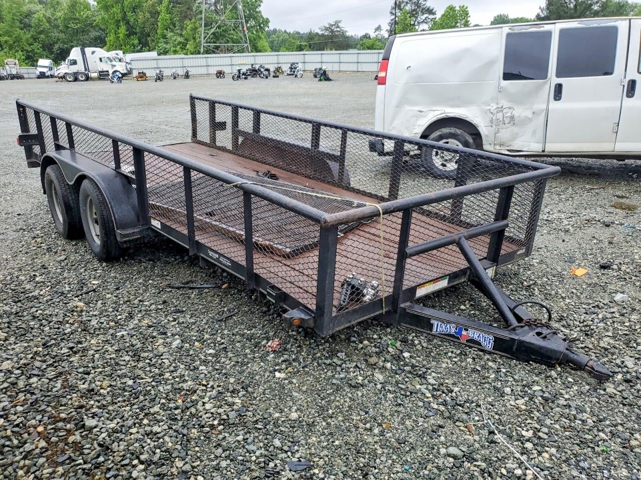 2019 TEXAS BRAGG BRAGG 2018  EA16P70 UTILITY TRAILER | 17XFP162XK1089592 | UPCARS