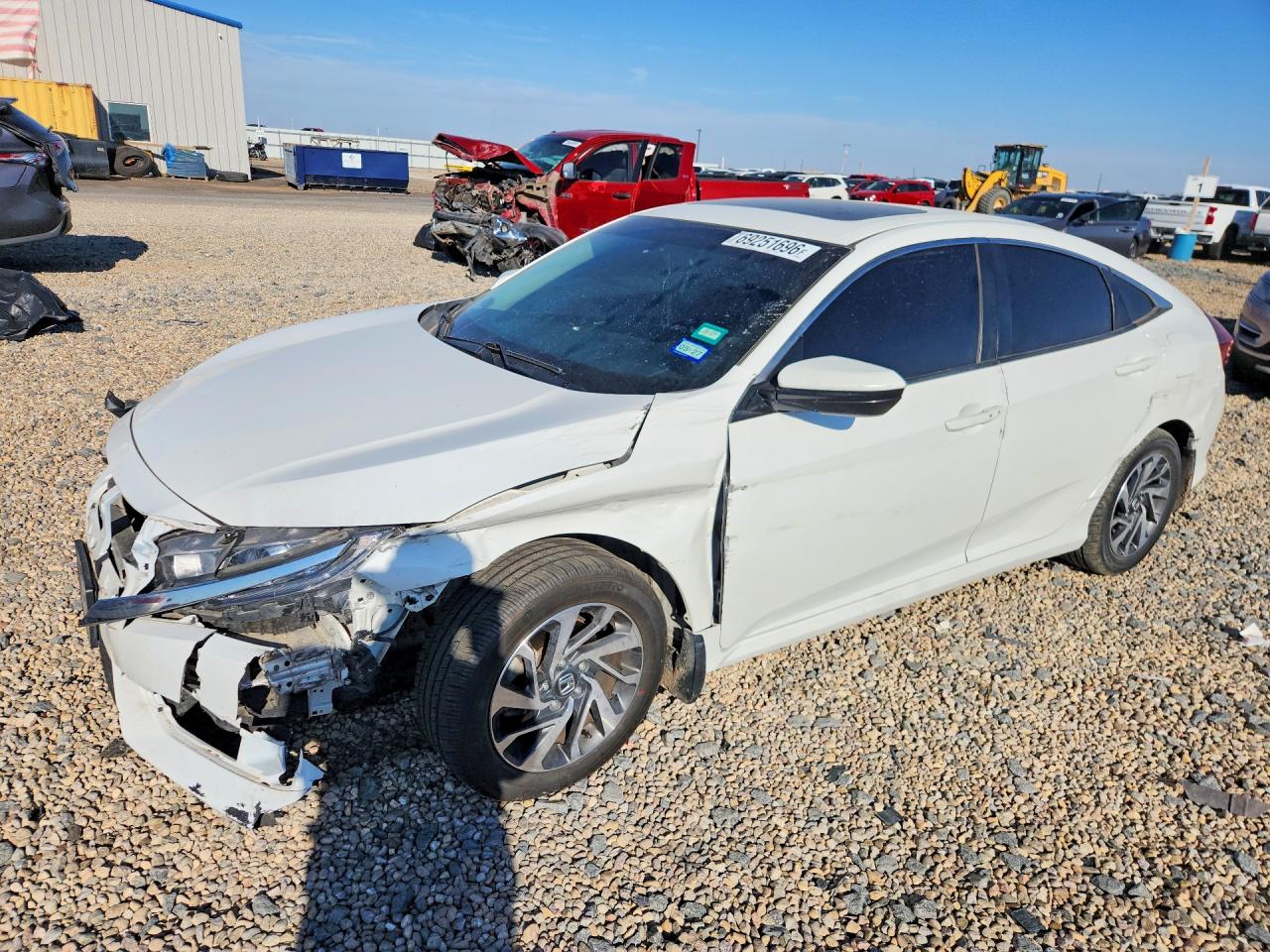 2016 HONDA CIVIC EX | 2HGFC2F78GH553844 | UPCARS