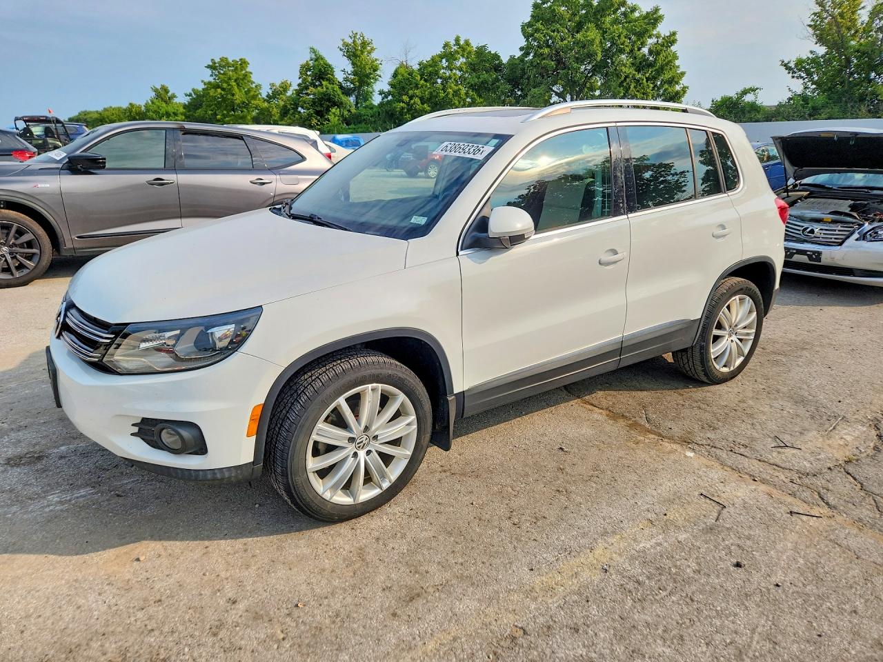 2016 VOLKSWAGEN TIGUAN S | WVGBV7AX5GW541210 | UPCARS