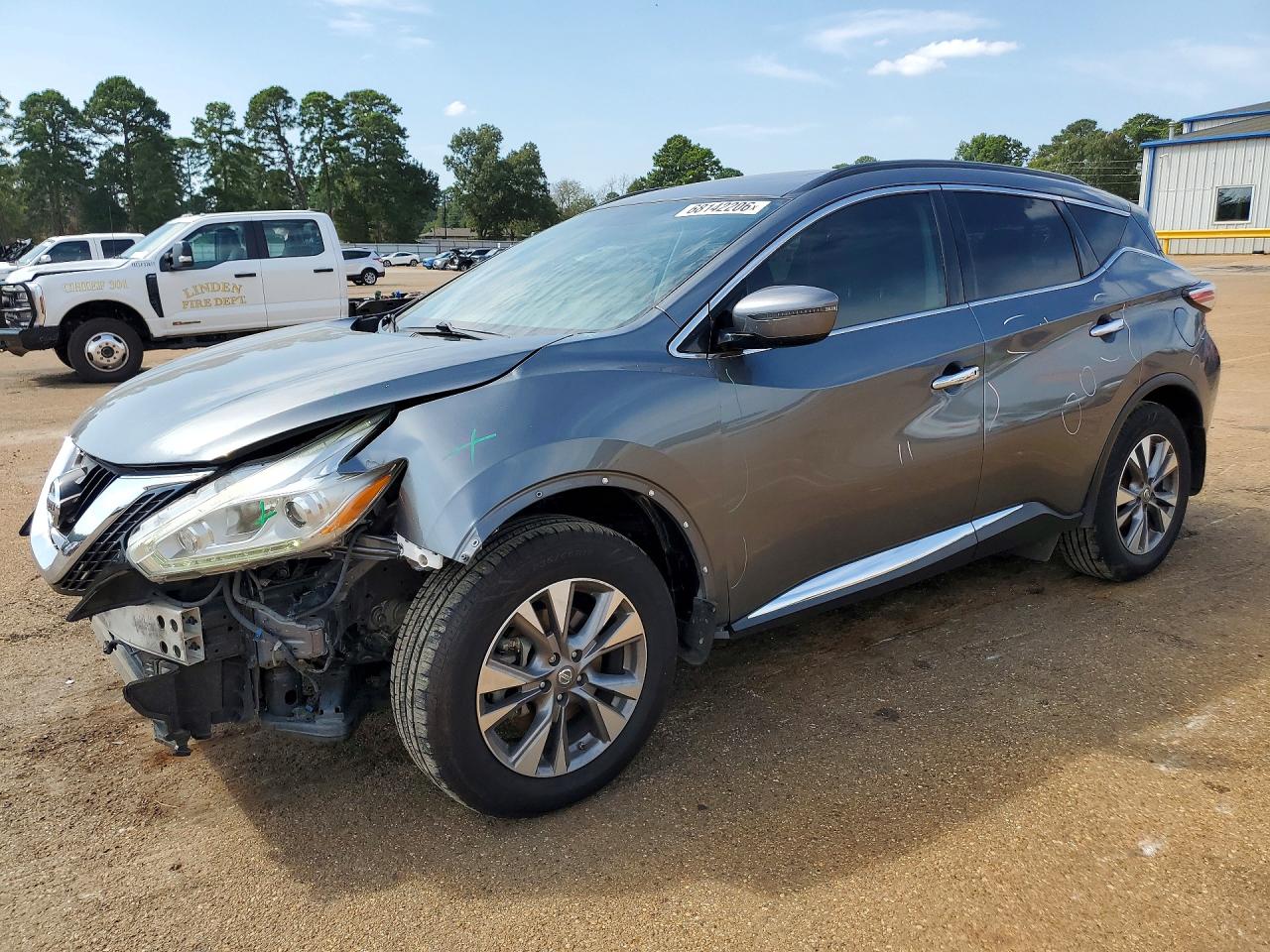 2017 NISSAN MURANO SV | 5N1AZ2MG2HN122737 | UPCARS