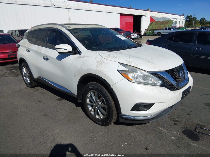 2017 NISSAN MURANO SL | 5N1AZ2MH9HN155680 | UPCARS