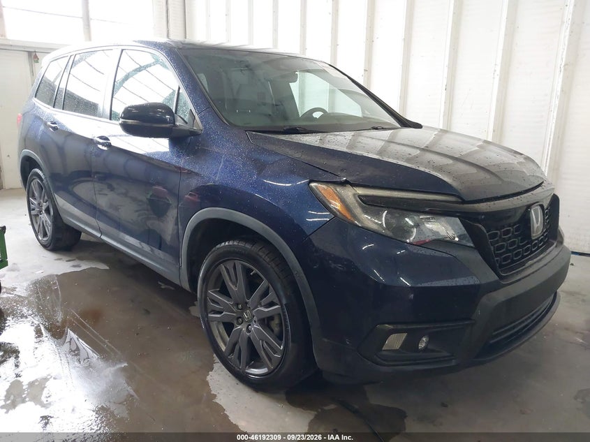 2021 HONDA PASSPORT 2WD EX-L | 5FNYF7H56MB010128 | UPCARS