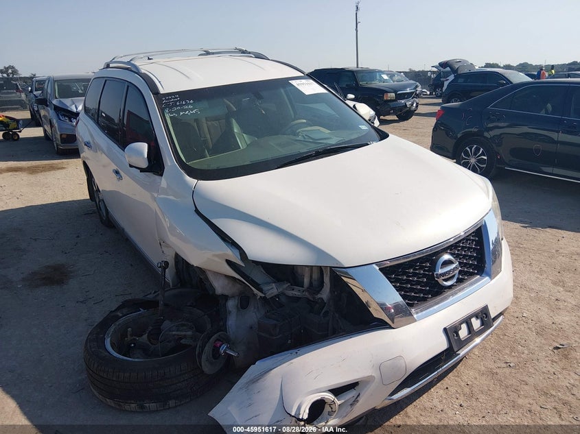 2013 NISSAN PATHFINDER PLATINUM | 5N1AR2MN6DC667649 | UPCARS