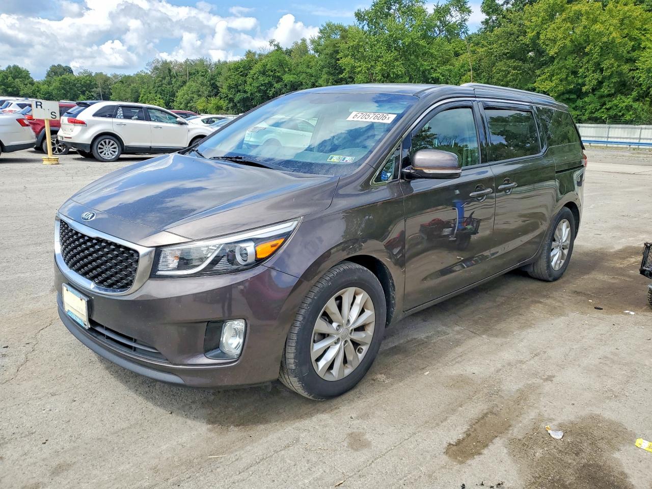 2016 KIA SEDONA EX | KNDMC5C17G6137521 | UPCARS