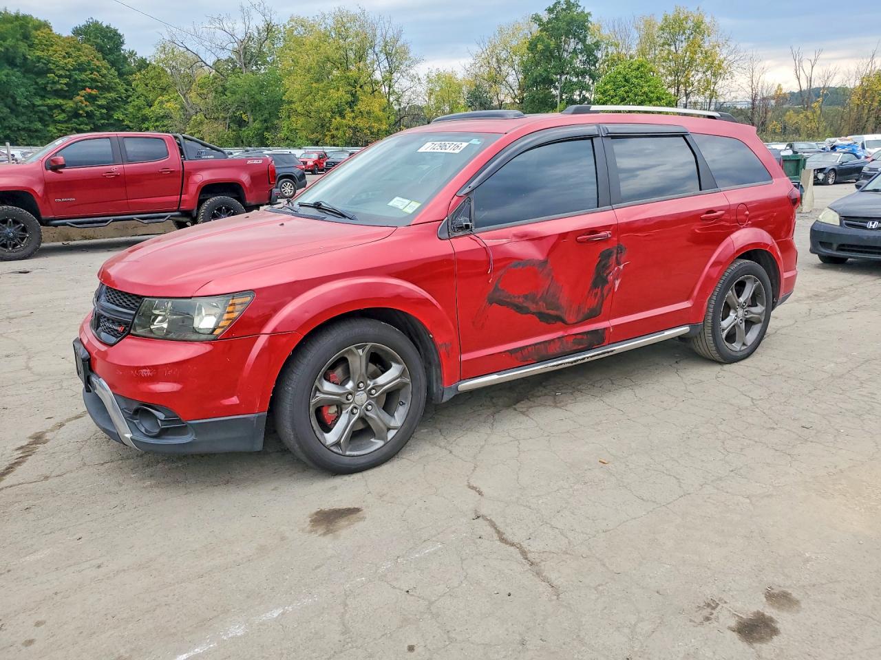 2014 DODGE JOURNEY CROSSROAD | 3C4PDDGG8ET287983 | UPCARS