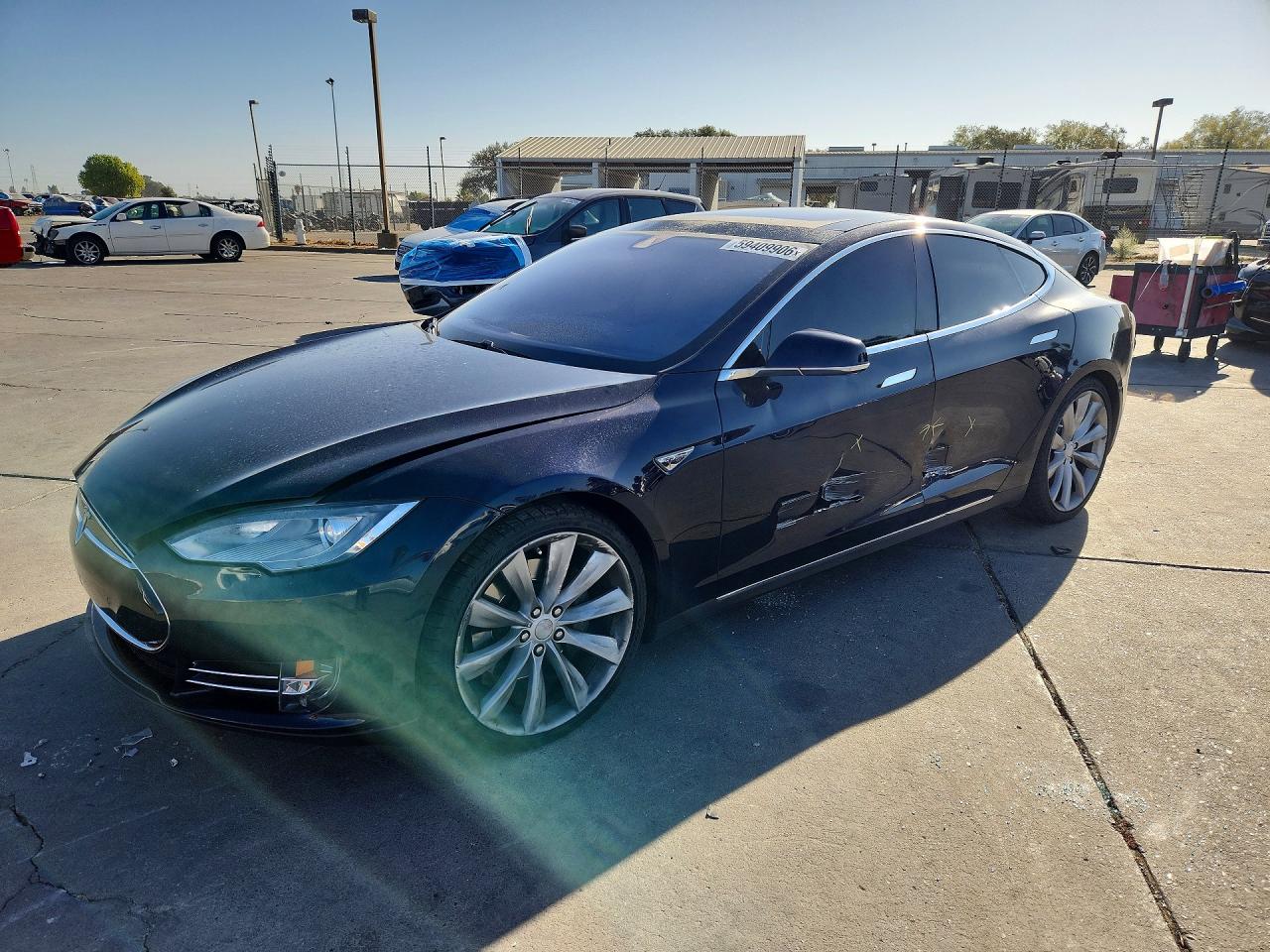 2014 TESLA MODEL S | 5YJSA1H18EFP57133 | UPCARS