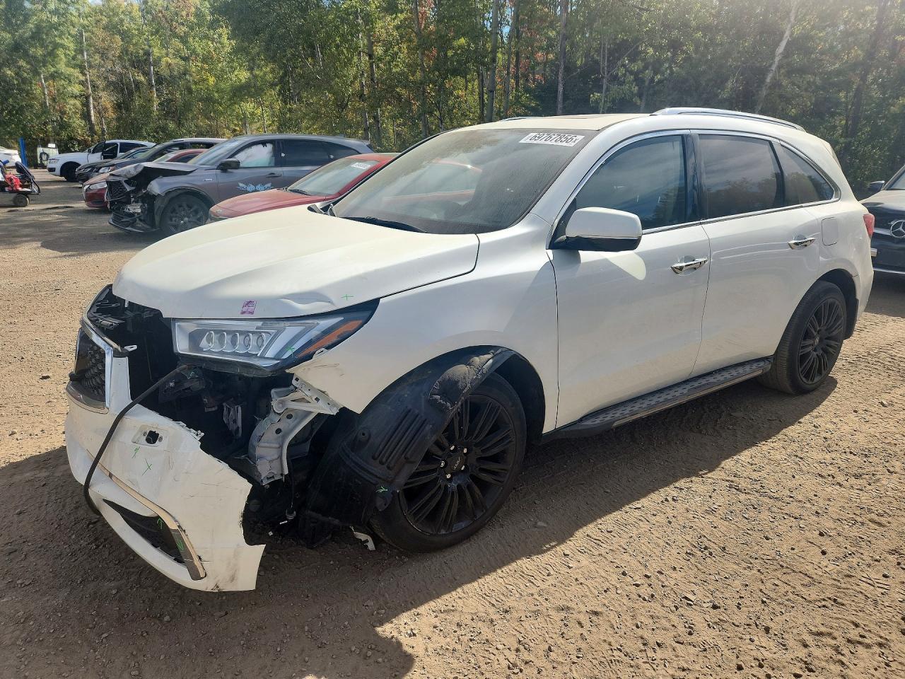 2017 ACURA MDX ADVANCE | 5FRYD4H80HB504245 | UPCARS
