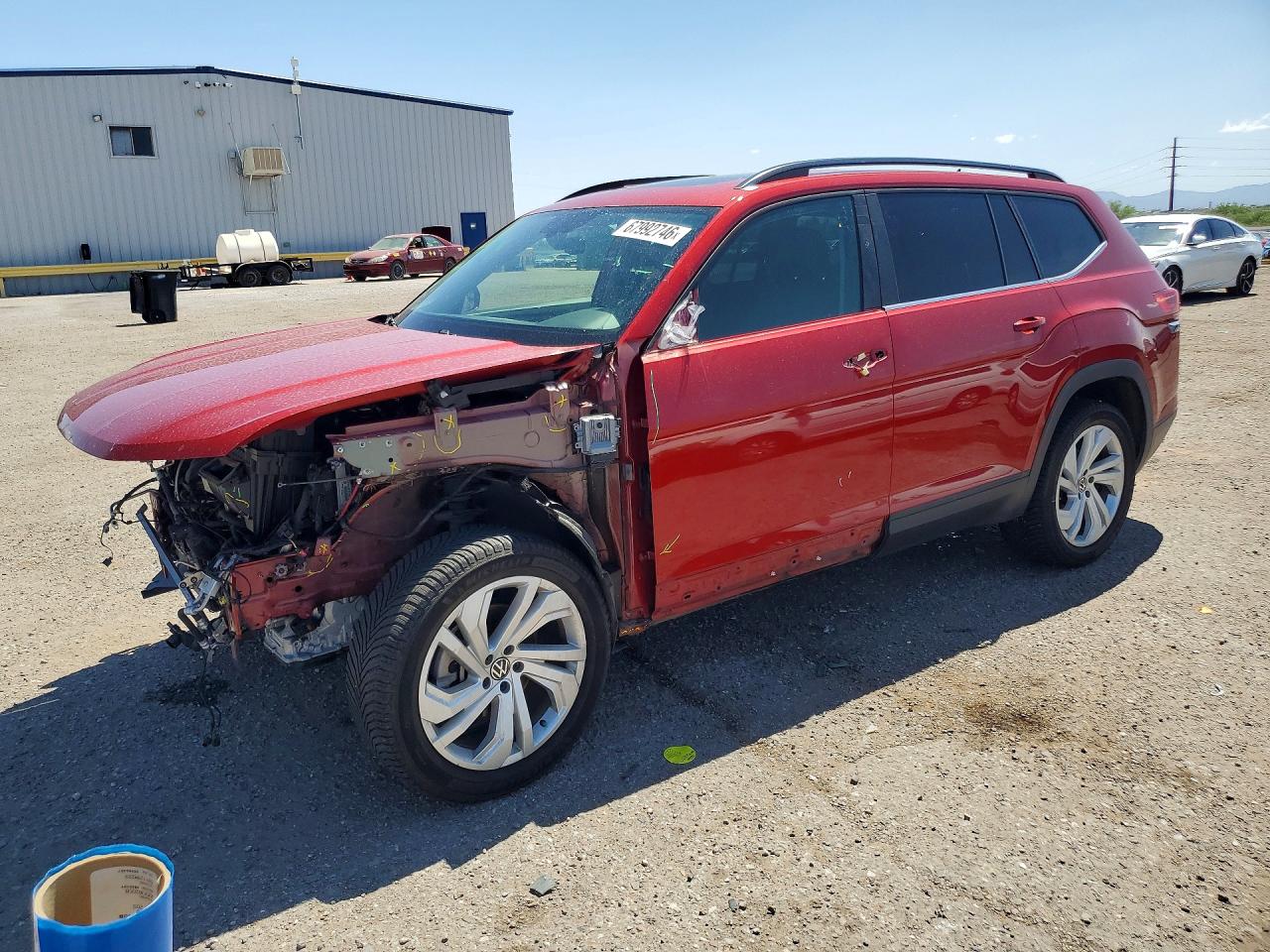 2021 VOLKSWAGEN ATLA SE | 1V2JR2CA5MC537511 | UPCARS