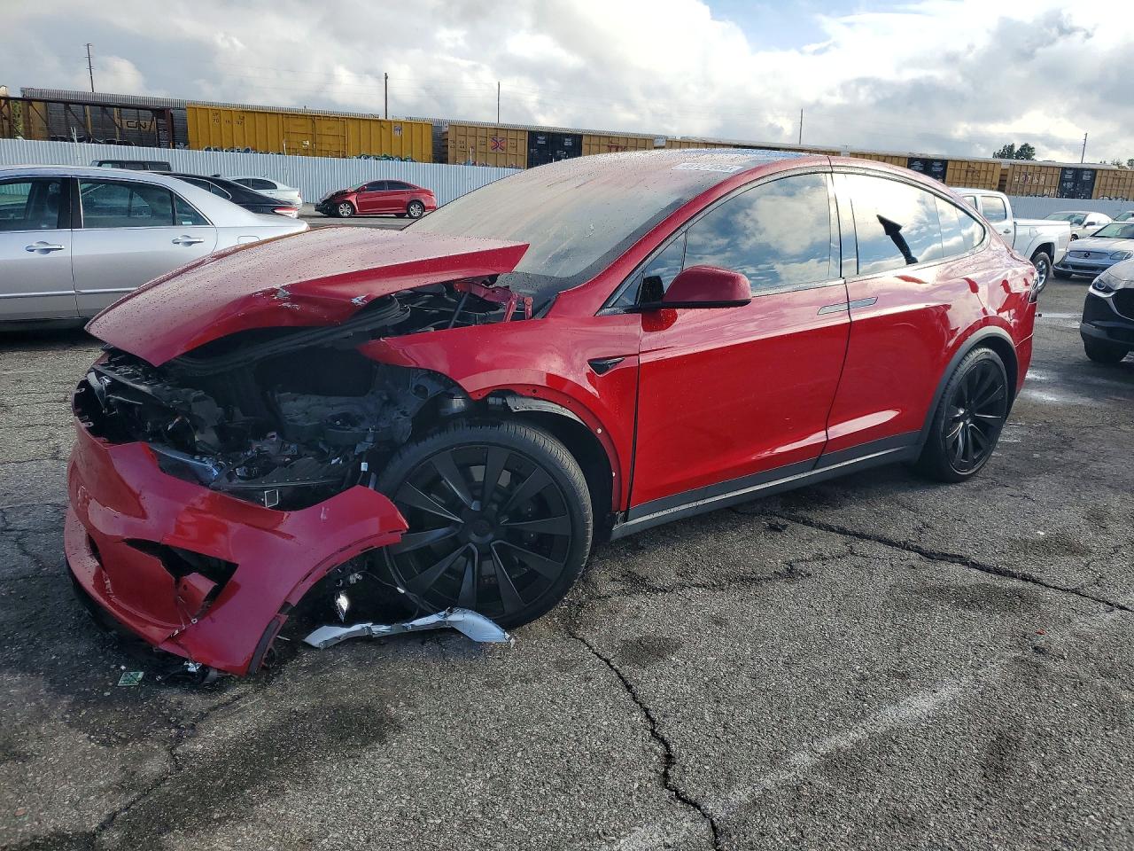 2022 TESLA MODEL X | 7SAXCAE54NF357614 | UPCARS