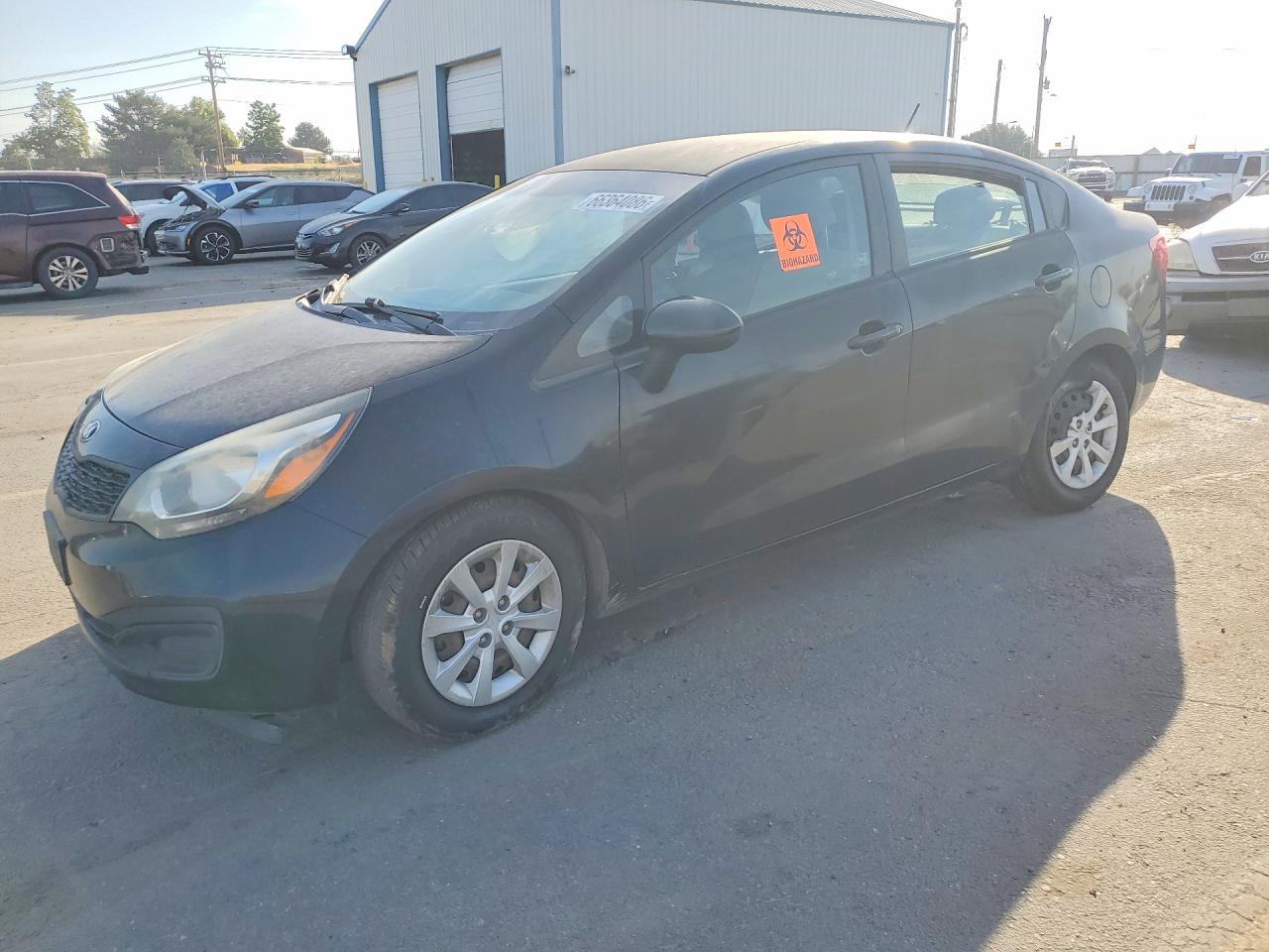 2014 KIA RIO LX | KNADM4A35E6376314 | UPCARS