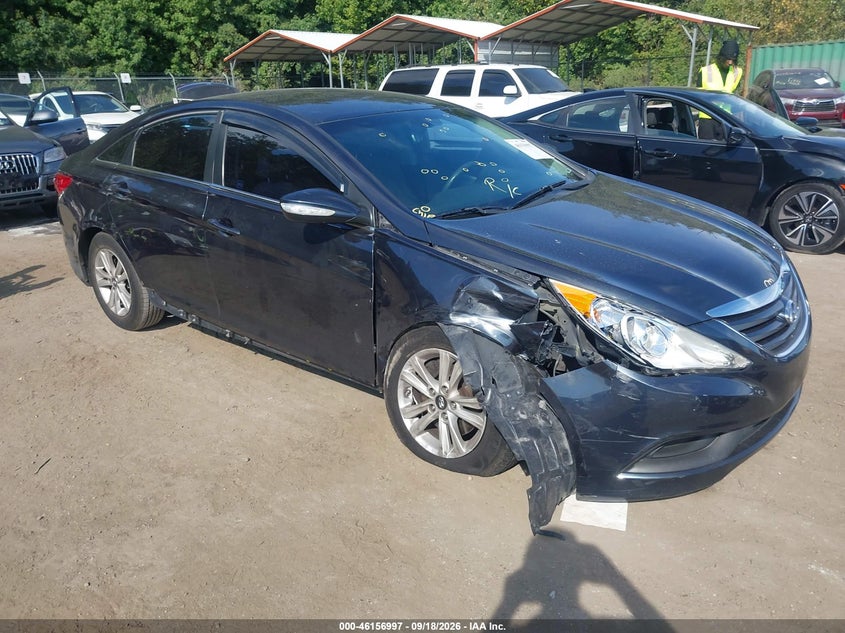 2014 HYUNDAI SONATA GLS | 5NPEB4AC6EH945464 | UPCARS