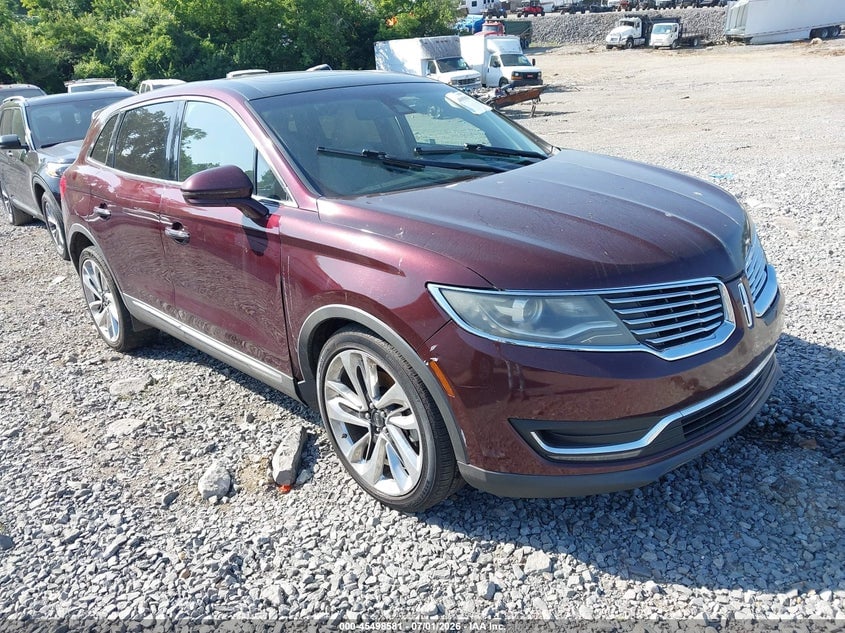 2017 LINCOLN MKX RESERVE | 2LMPJ8LR7HBL32645 | UPCARS
