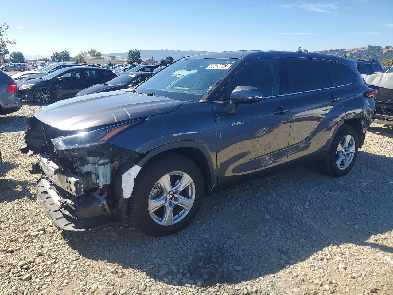 2021 TOYOTA HIGHLANDER HYBRID LE | 5TDZARAH0MS508534 | UPCARS