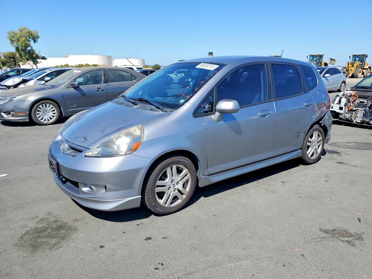 2008 HONDA FIT SPORT | JHMGD37648S043155 | UPCARS