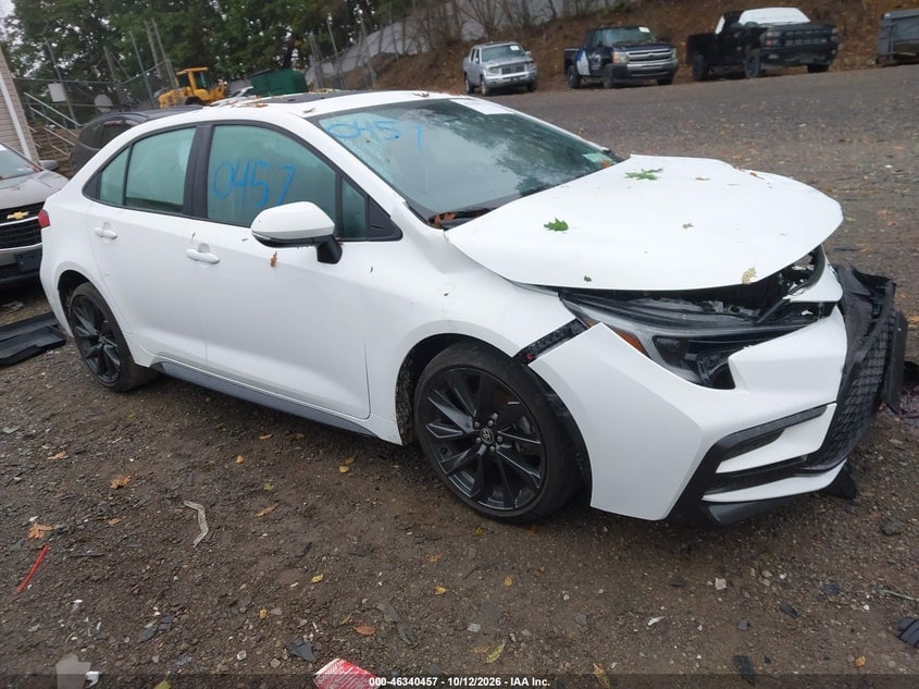 2025 TOYOTA COROLLA SE | 5YFP4MCEXSP223415 | UPCARS