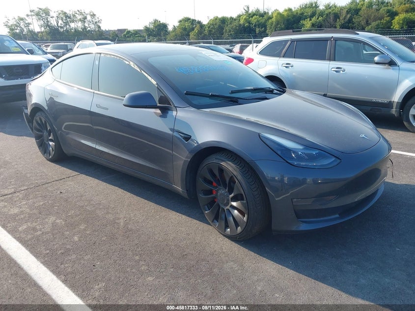 2023 TESLA MODEL 3 PERFORMANCE DUAL MOTOR ALL-WHEEL DRIVE | 5YJ3E1EC7PF491573 | UPCARS