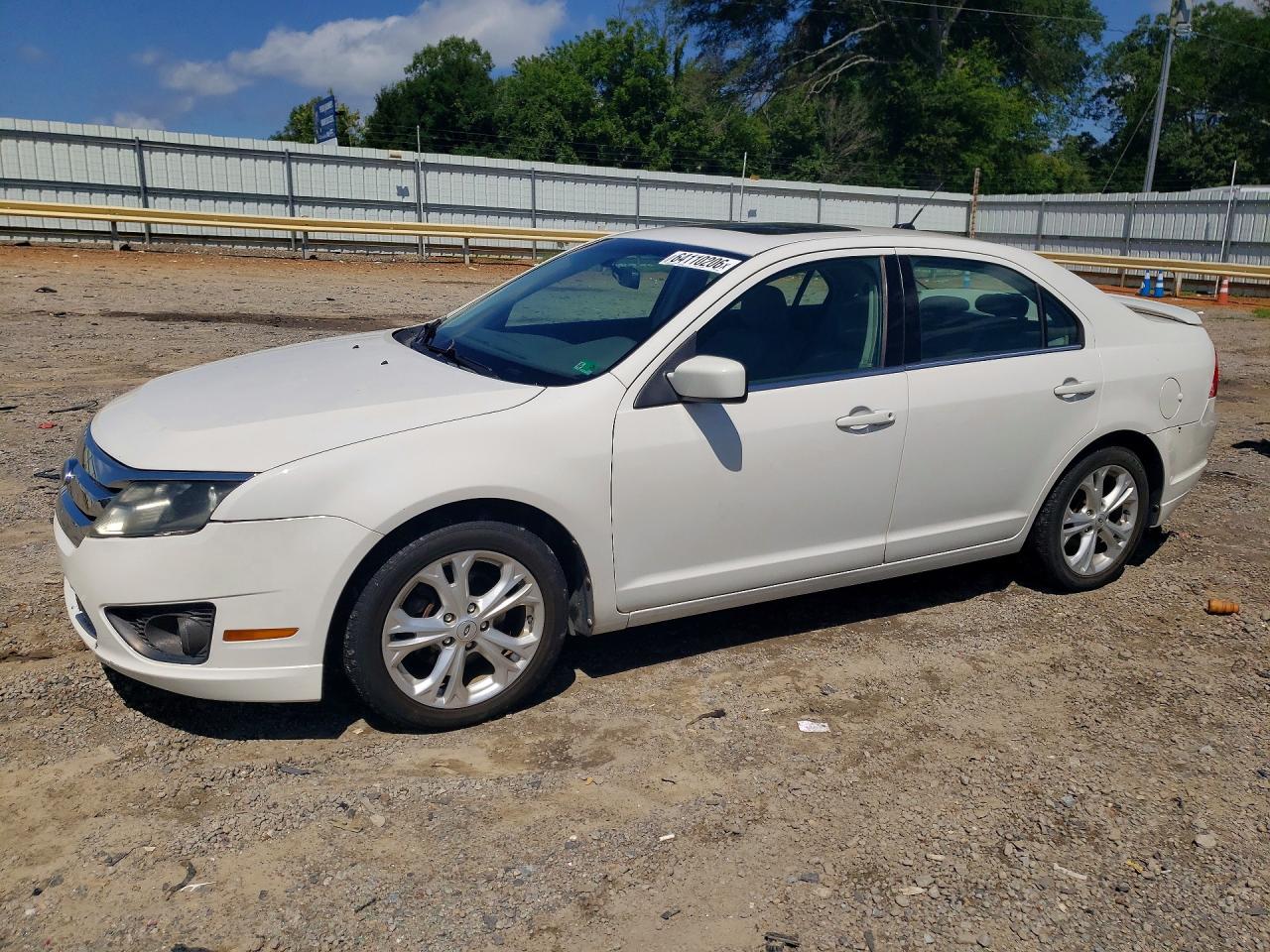 2012 FORD FUSION SE | 3FAHP0HA7CR433109 | UPCARS
