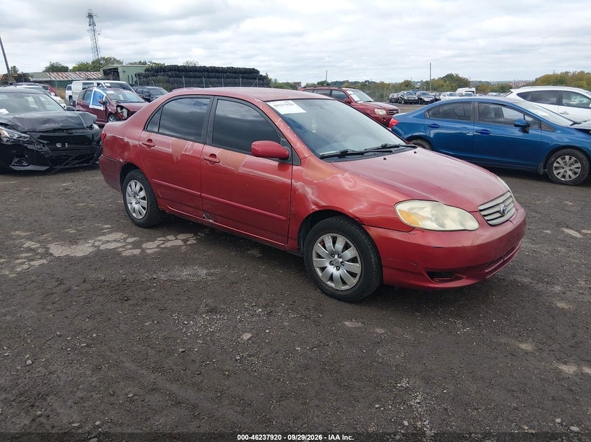 2004 TOYOTA COROLLA LE | 2T1BR32E04C303610 | UPCARS