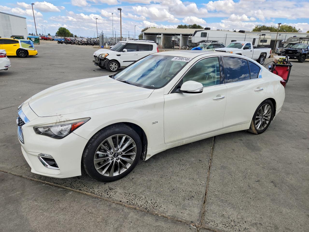 2018 INFINITI Q50 3.0T LUXE | JN1EV7AP8JM350338 | UPCARS
