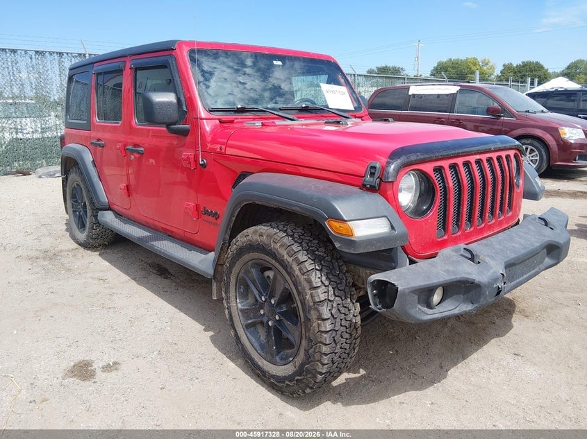 2021 JEEP WRANGLER UNLIMITED SPORT ALTITUDE 4X4 | 1C4HJXDN4MW504634 | UPCARS