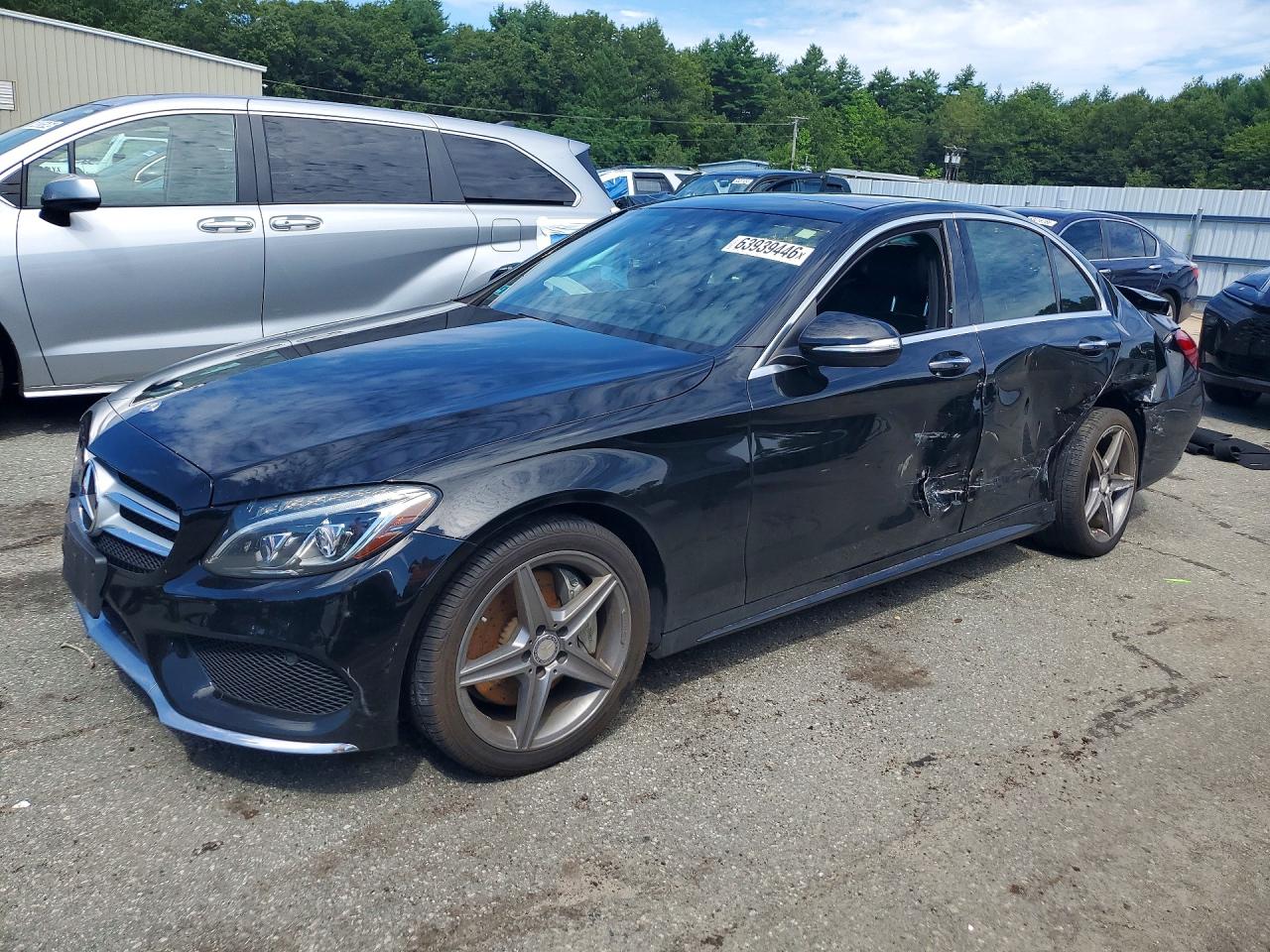 2015 MERCEDES-BENZ C-CLASS 300 4MATIC | 55SWF4KBXFU011319 | UPCARS