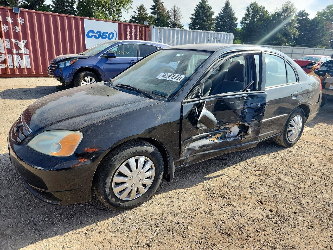 2003 HONDA CIVIC LX | 2HGES16593H586594 | UPCARS
