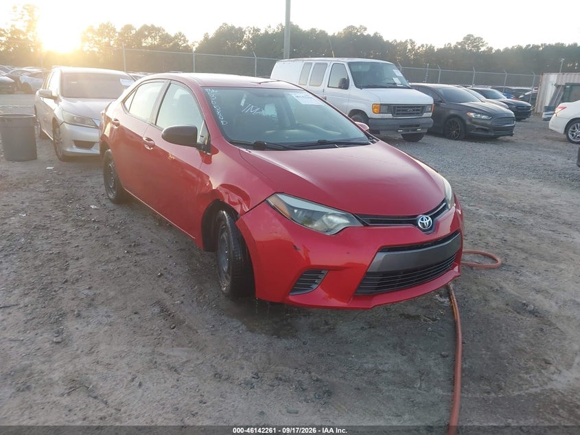 2015 TOYOTA COROLLA LE | 2T1BURHE9FC305805 | UPCARS