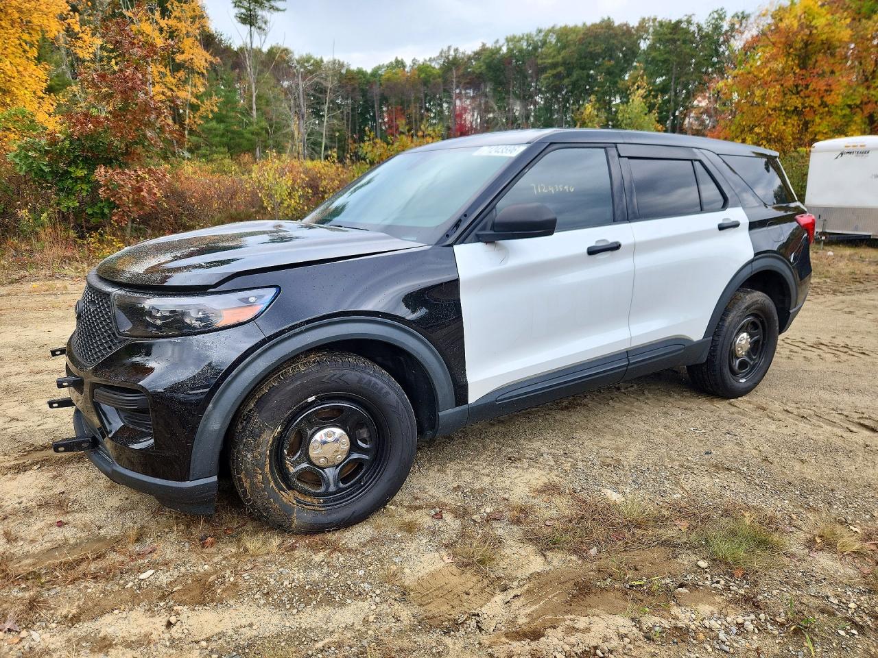 2022 FORD EXPLORER POLICE INTERCEPTOR | 1FM5K8AW2NNA02775 | UPCARS