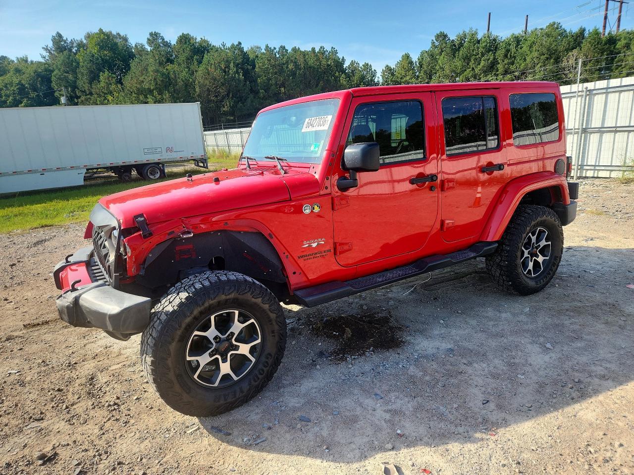 2016 JEEP WRANGLER SAHARA | 1C4BJWEG2GL117490 | UPCARS
