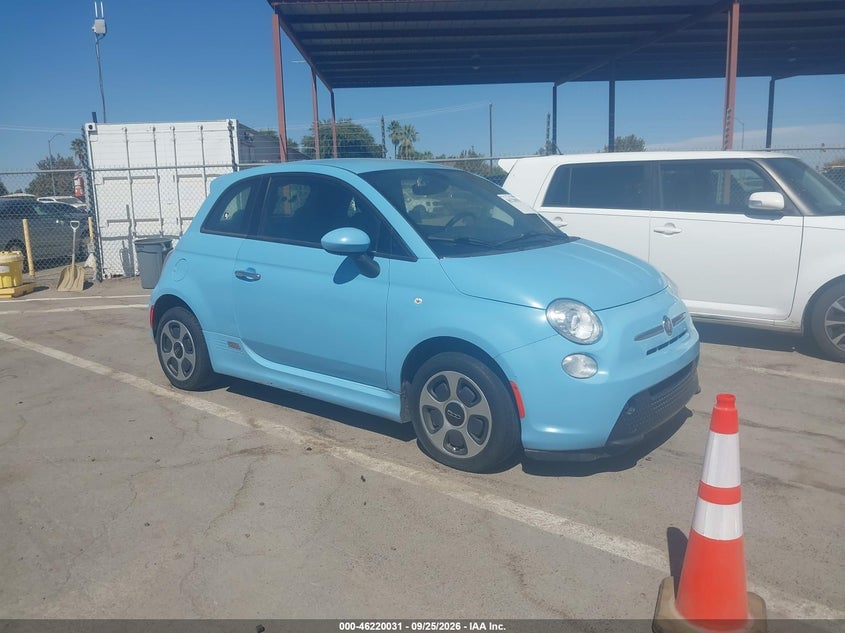 2017 FIAT 500E BATTERY ELECTRIC | 3C3CFFGE4HT634365 | UPCARS