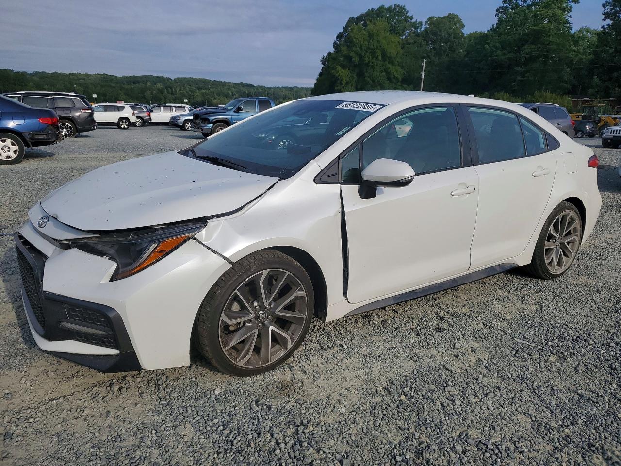2022 TOYOTA COROLLA SE | 5YFS4MCE1NP133505 | UPCARS