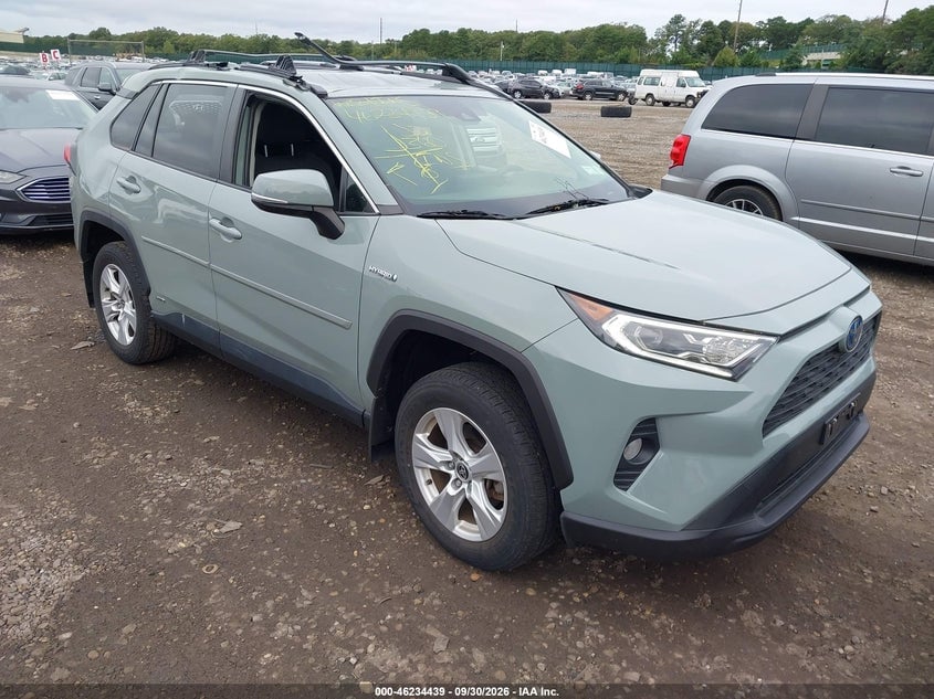 2021 TOYOTA RAV4 HYBRID XLE | JTMRWRFV9MD559641 | UPCARS