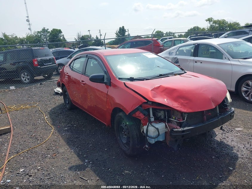 2016 TOYOTA COROLLA LE | 5YFBURHEXGP476077 | UPCARS