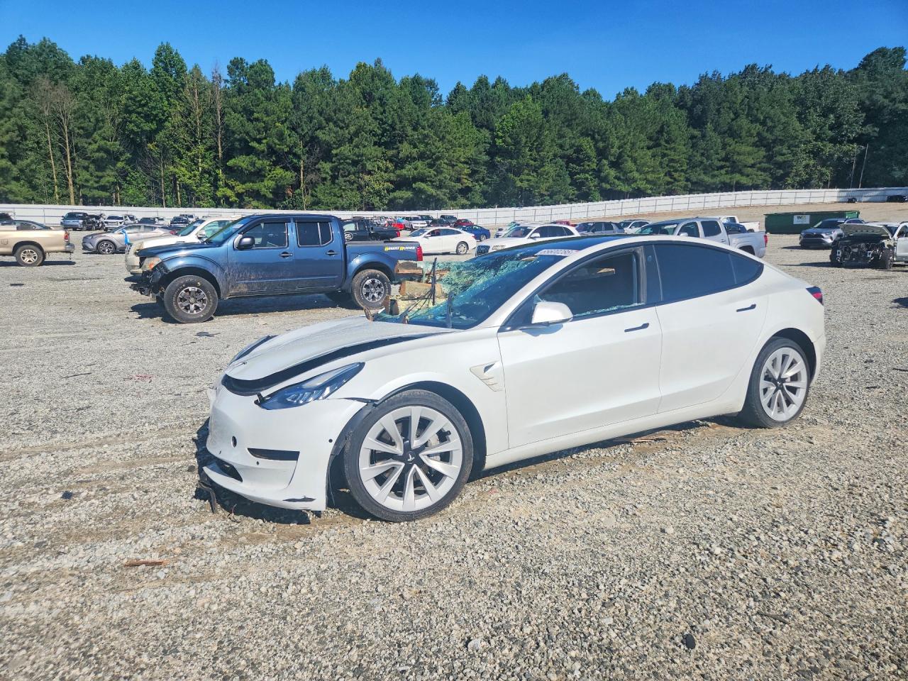 2022 TESLA MODEL 3 | 5YJ3E1EB5NF261955 | UPCARS