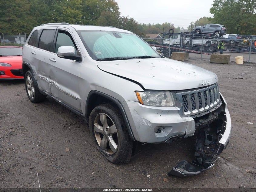 2012 JEEP GRAND CHEROKEE OVERLAND | 1C4RJFCT5CC171374 | UPCARS