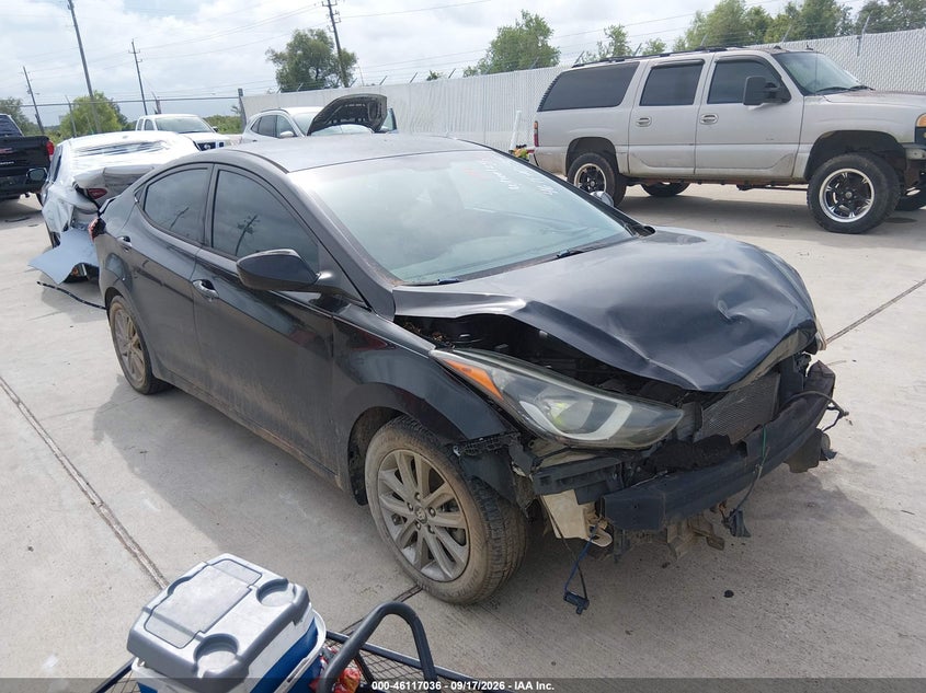 2014 HYUNDAI ELANTRA SE | 5NPDH4AE1EH489417 | UPCARS