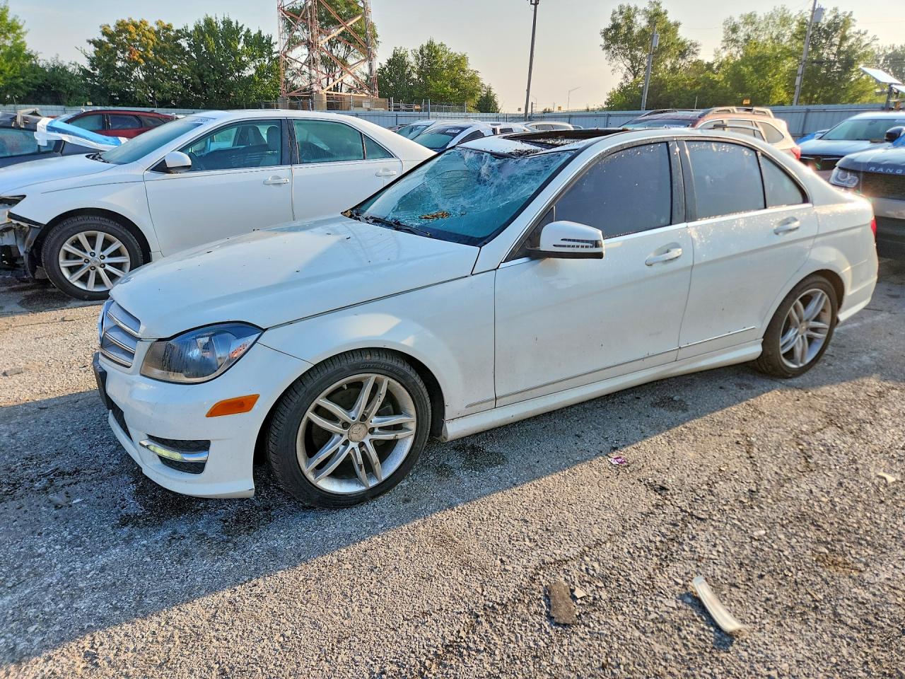 2012 MERCEDES-BENZ C-CLASS 300 4MATIC | WDDGF8BB8CR212922 | UPCARS