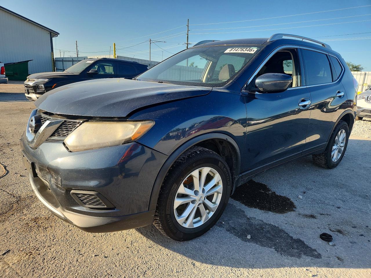 2016 NISSAN ROGUE SV | KNMAT2MV9GP593338 | UPCARS