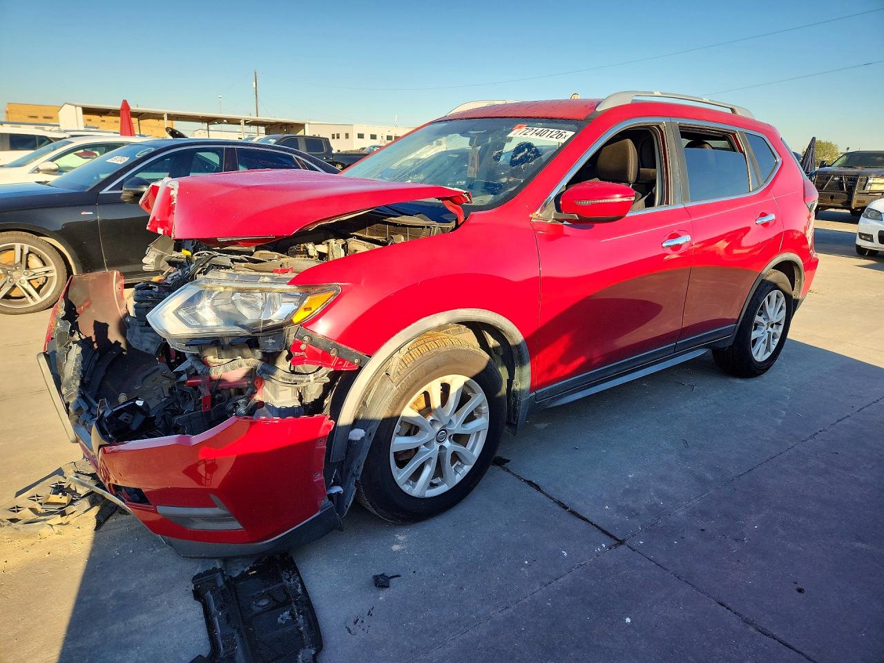 2017 NISSAN ROGUE SV | JN8AT2MT3HW393033 | UPCARS
