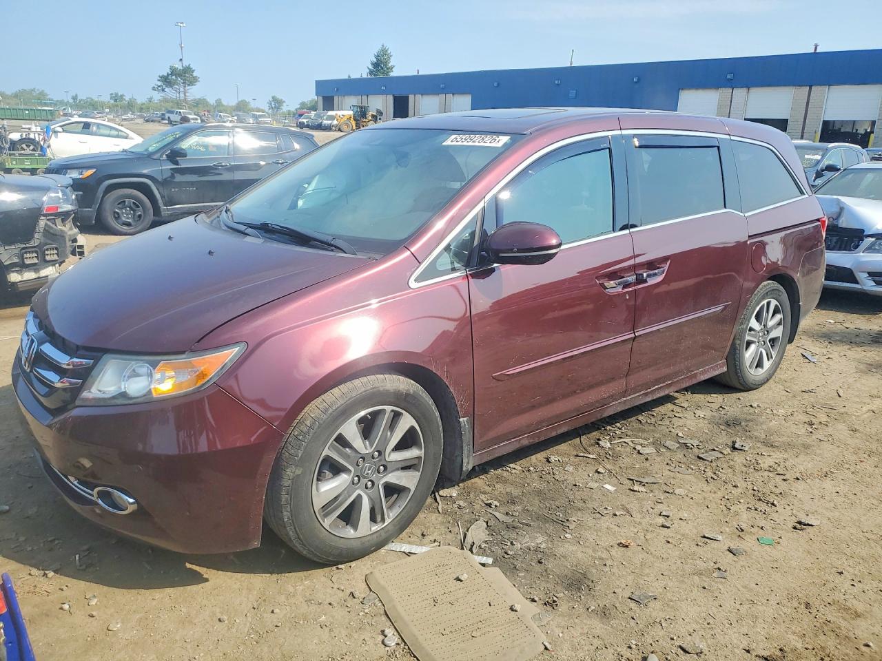 2015 HONDA ODYSSEY TOURING | 5FNRL5H97FB005754 | UPCARS