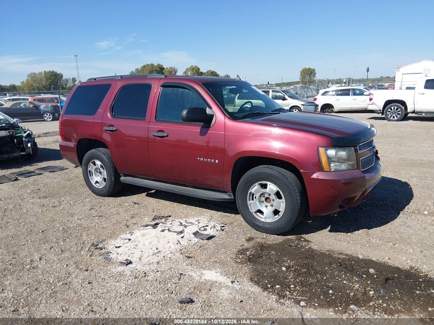 2009 CHEVROLET TAHOE LS | 1GNFC13049R127692 | UPCARS