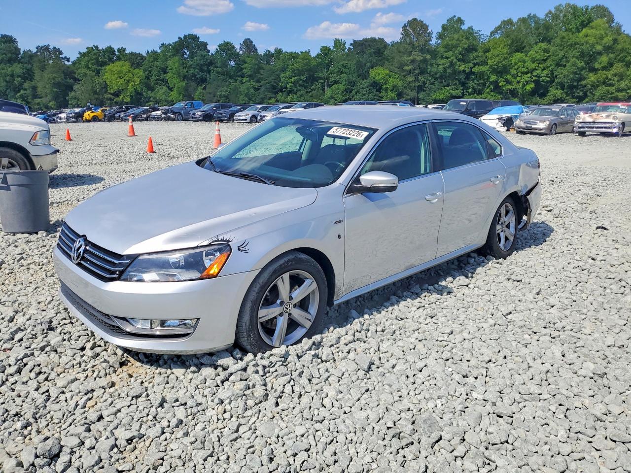 2015 VOLKSWAGEN PASSAT S | 1VWAT7A32FC100358 | UPCARS