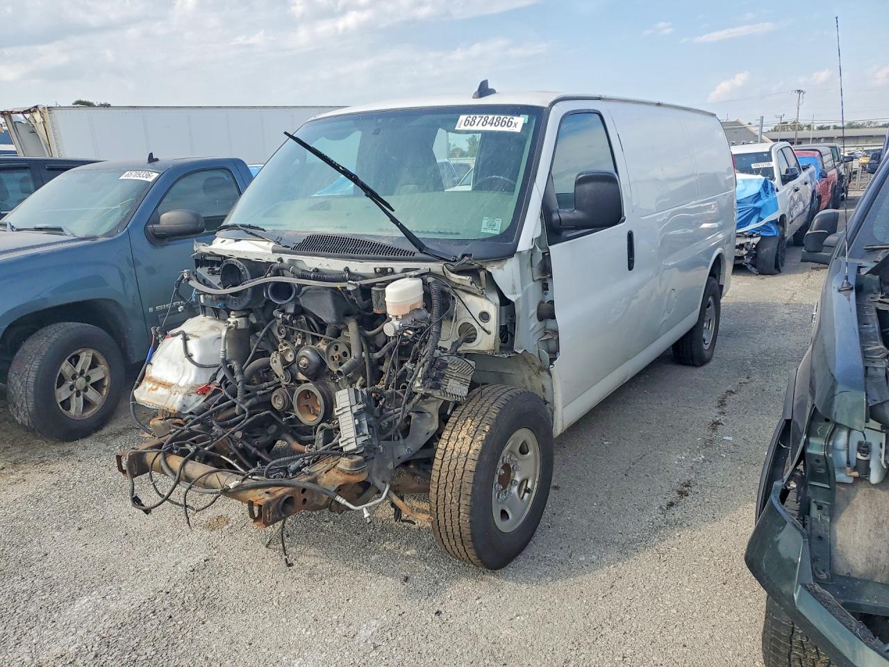 2019 CHEVROLET EXPRESS CARGO DELIVERY VAN | 1GCWGAFP0K1240596 | UPCARS