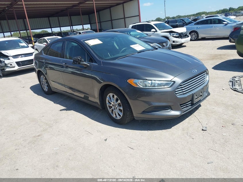 2015 FORD FUSION S | 3FA6P0G73FR263445 | UPCARS