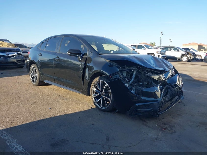 2022 TOYOTA COROLLA SE | JTDS4MCE4NJ098740 | UPCARS